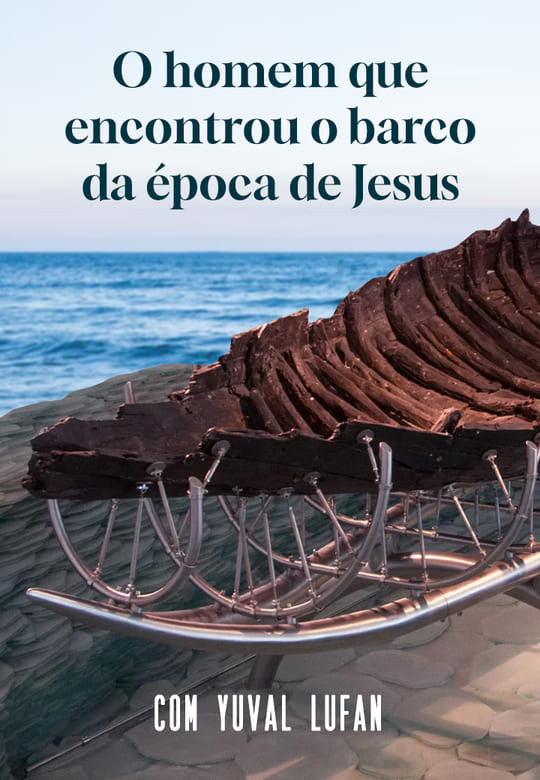 Capa Plataforma - O Homem que Encontrou o Barco da Época de Jesus PT